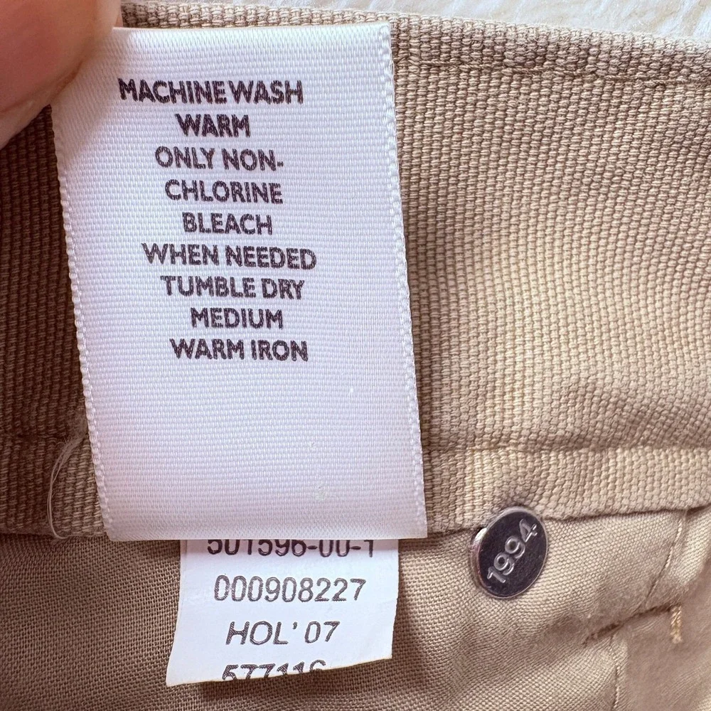 Old Navy‎ Painter's Pants Men 34x36 Carpenter Utility Workwear Khaki Cotton 2007